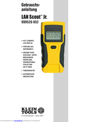Klein Tools VDV526-052 Gebrauchsanleitung