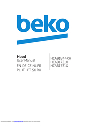 Beko HCA91844XH Handbuch