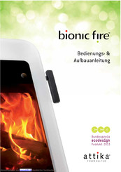 attica bionic fire Bedienungs- Und Aufbauanleitung