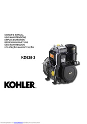 Kohler KD625-2 Bedienung-Wartung