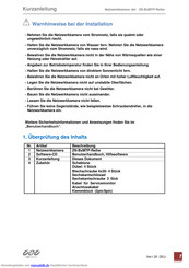 CBC ZN-BxMTP Series Kurzanleitung