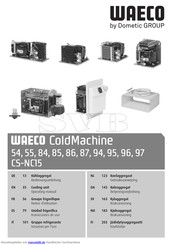 Waeco ColdMachine 55 Series Bedienungsanleitung