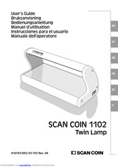 Scan Coin 1102 Twin Lamp Bedienungsanleitung