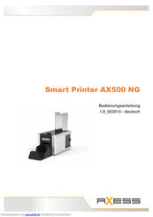 Axess Smart Printer AX500 NG Bedienungsanleitung