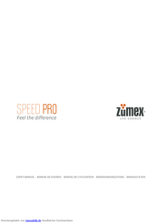 Zumex SPEED PRO Handbücher | ManualsLib