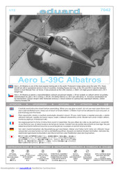 Eduard Aero L-39C Albatros Bauanleitung