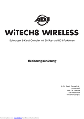 ADJ Witech8 Bedienungsanleitung