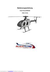 Scaleflying Scale Rumpf MD500E Bedienungsanleitung