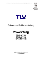 TLV PowerTrap GT14M Einbau- Und Betriebsanleitung