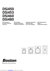 Boston DSi453 Bedienungsanleitung