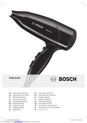 Bosch PHD2511B Gebrauchsanweisung