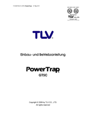 TLV PowerTrap GT5C Einbau- Und Bedienungsanleitung