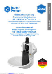 Lister SB 12 KU BACTO PROTECT Gebrauchsanweisung