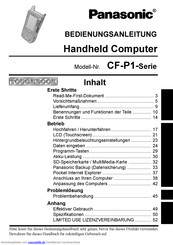 Panasonic CF-P1 serie Bedienungsanleitung