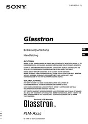 Sony Glasstron Bedienungsanleitung