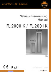 EOS FL 2001 K Gebrauchsanweisung