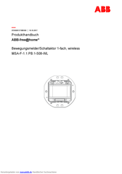 ABB MSA-F-1.1.PB.1-508-WL Produkthandbuch