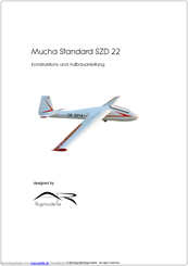 flugmodelle Mucha Standard SZD 22 Konstruktions Und Aufbauanleitung