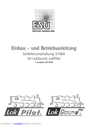 ESU 51964 Einbau- Und Betriebsanleitung