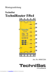 TechniSat TechniRouter 5/8x4 Montageanleitung