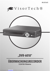 VisorTech DVR-6018 Bedienungsanleitung