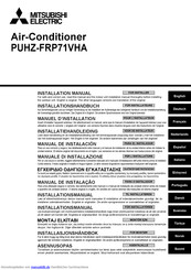 Mitsubishi Electric PUHZ-FRP71VHA Installationshandbuch
