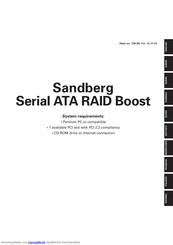 Sandberg Serial ATA RAID Boost Handbuch