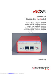 tams elektronik redbox V24 Anleitung
