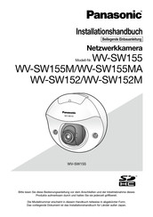 Panasonic WV-SW155MA Installationshandbuch