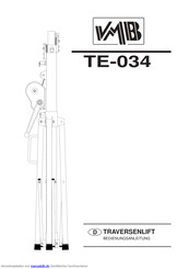 VMB TE-034 Bedienungsanleitung
