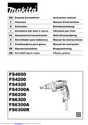 Makita FS4300A Betriebsanleitung