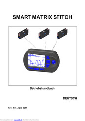 btsr SMART MATRIX STITCH Betriebshandbuch