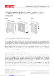 Isotra Flexi 80 Bedienungs- Und Wartungsanleitung