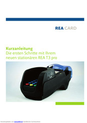 REA CARD REA T3 pro Kurzanleitung