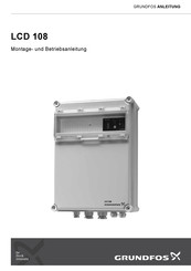 Grundfos LCD 108 Montage- Und Betriebsanleitung