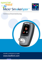 Bedfont Micro+ Smokerlyzer Gebrauchsanweisung