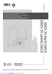 Bauer ICARO SMART AC A2000 Installations- Und Gebrauchsanleitung