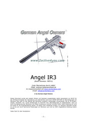 German Angel Owners Angel IR3 Bedienungsanleitung