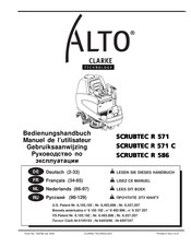 Nilfisk-ALTO SCRUBTEC R 571 C Bedienungshandbuch