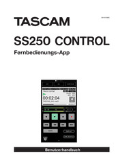 Tascam SS250 CONTROL Benutzerhandbuch