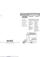 Brevi 316 Gebrauchsanleitung