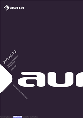 auna AV1 AMP2 Handbuch