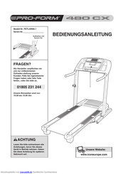 Pro-Form 480 CX Bedienungsanleitung