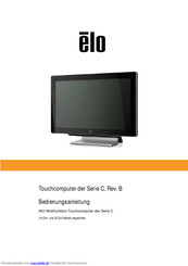 Elo Touch Solutions Serie C, Rev. B Bedienungsanleitung