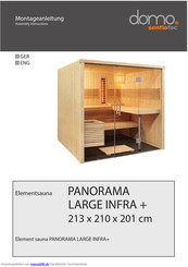 Domo PANORAMA LARGE INFRA + Montageanleitung