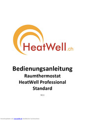 heatwell Standard Bedienungsanleitung