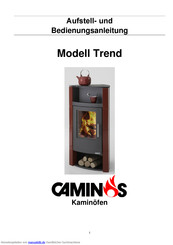 CAMINOS Trend Aufstell- Und Bedienungsanleitung