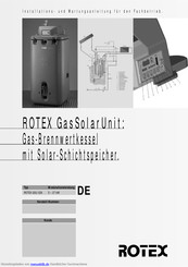 Rotex GasSolarUnit GSU 528 Handbücher | ManualsLib