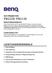 BenQ PB2220 Benutzerhandbuch