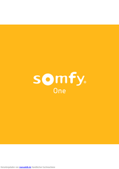 SOMFY One Handbuch